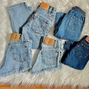 VINTAGE LEVIS BUNDLE KIDS